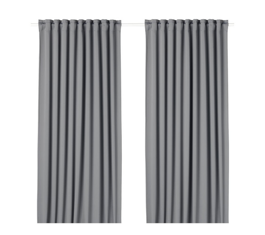 57 x 98" Black-out curtains
